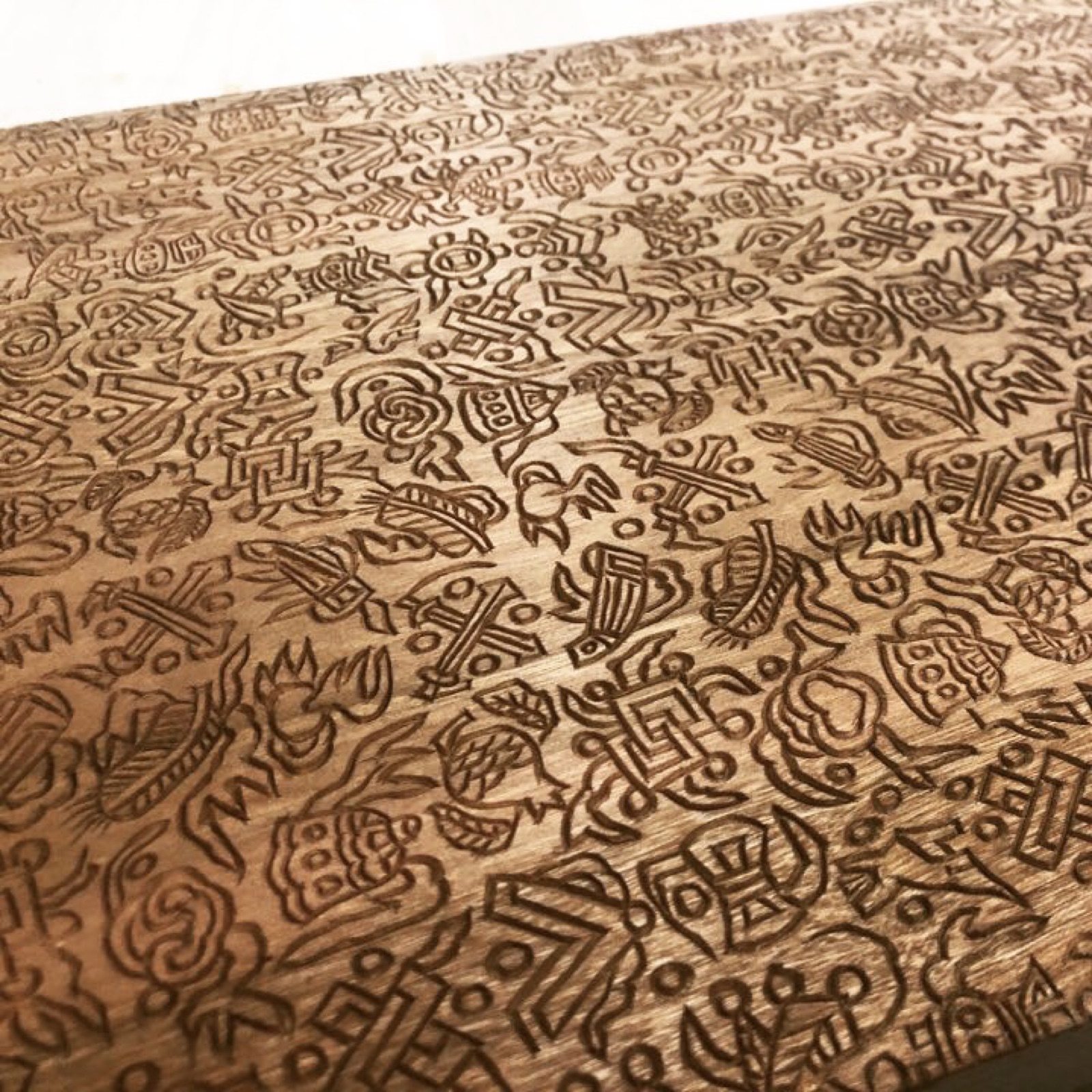 하효진 작가의 능화지 작업