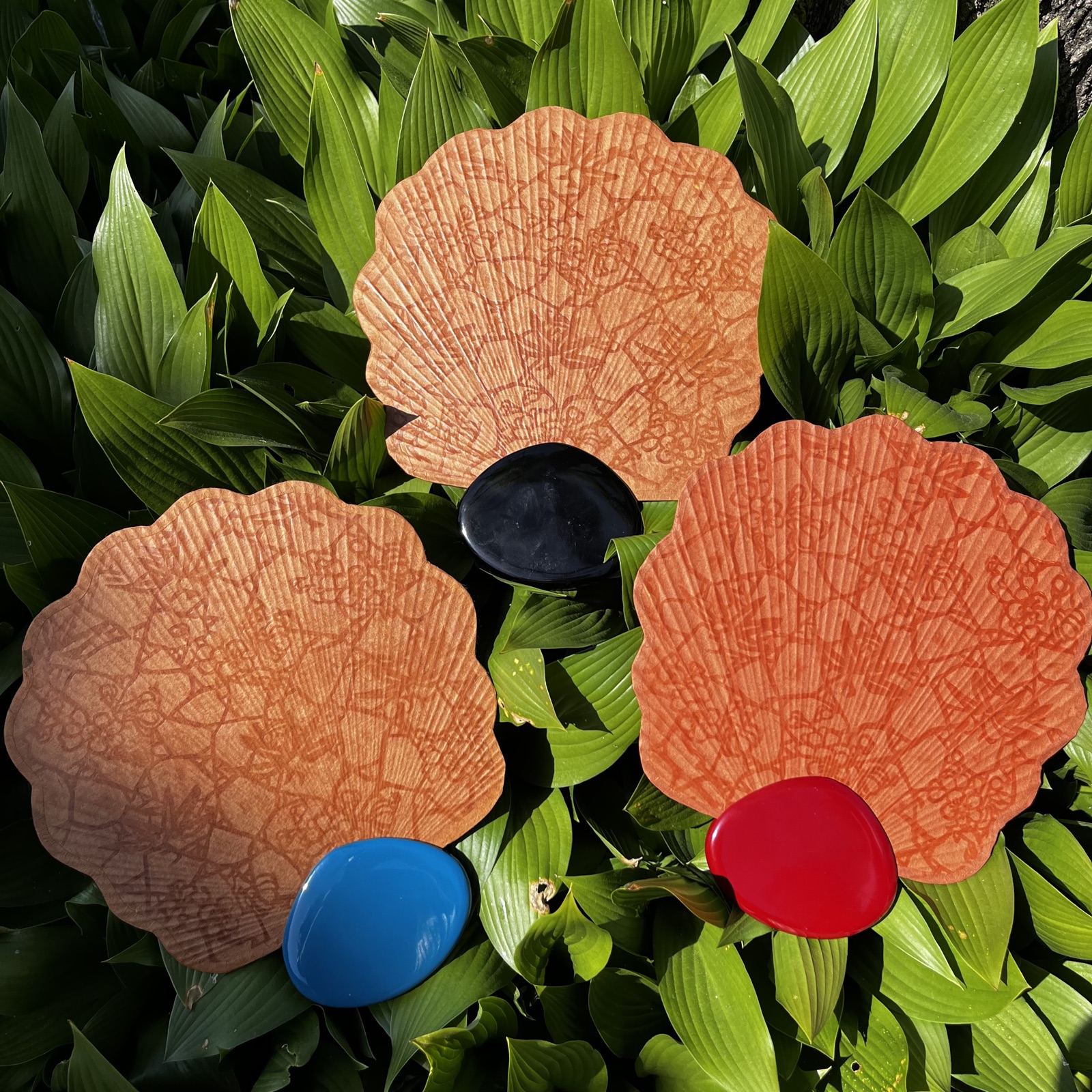 하효진 작가의 능화지 작업