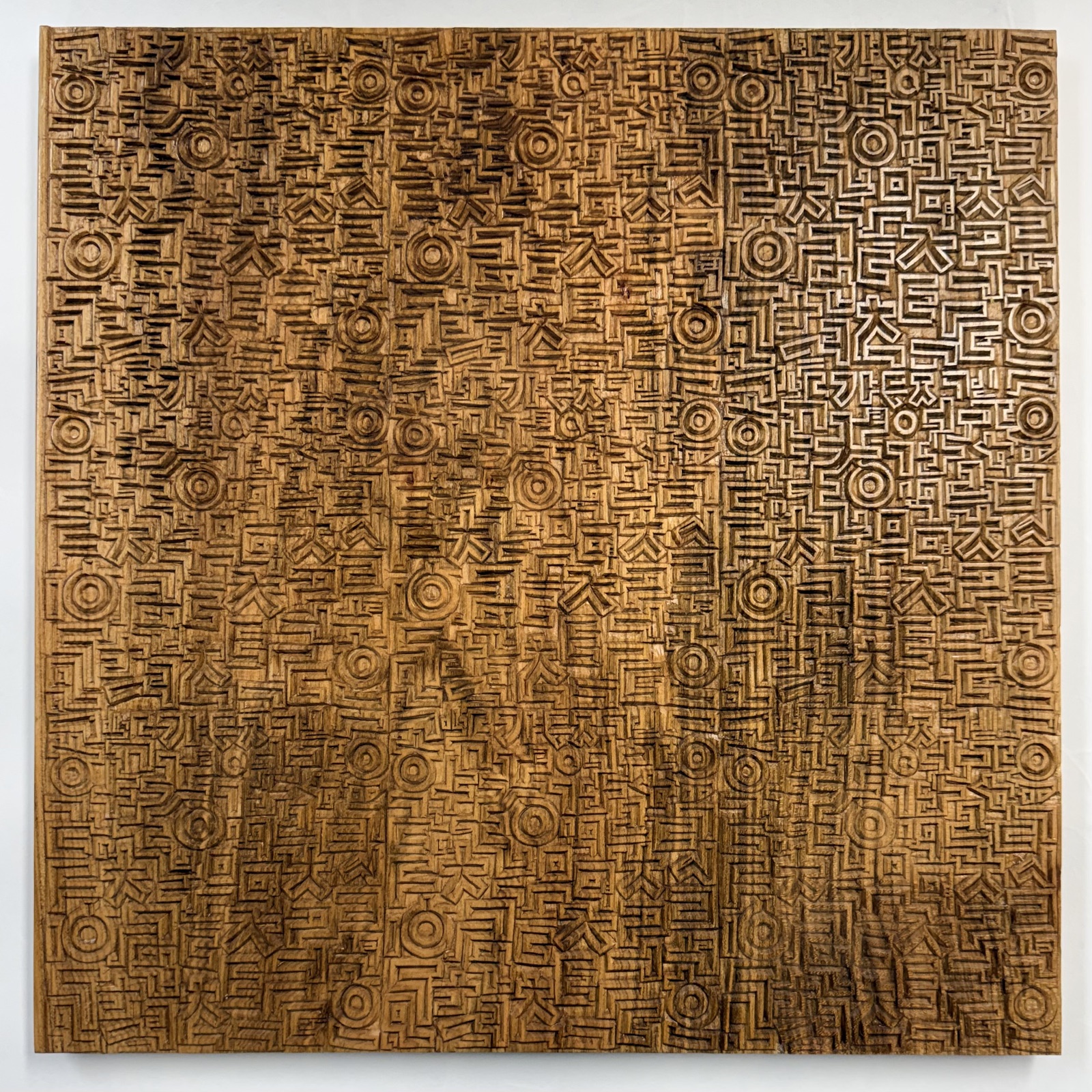 하효진 작가의 능화지 작업